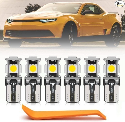 6pcs LED Interior Lights Bulb Kit for Dome Trunk License Plate Lights Super Brig