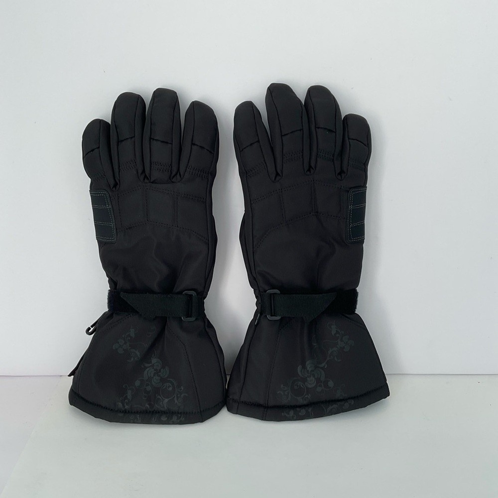 Rocket Dry Tech Black Winter Bike Gloves