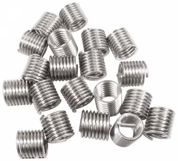 Recoil Screw-Locking Insert: Stainless Steel, #6-32, 2-1/2D (~50Pack)