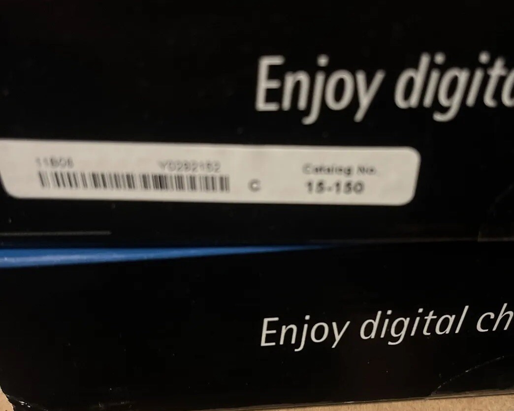 Digital Stream Analog Pass-Through DTV Converter Box, DTX9950