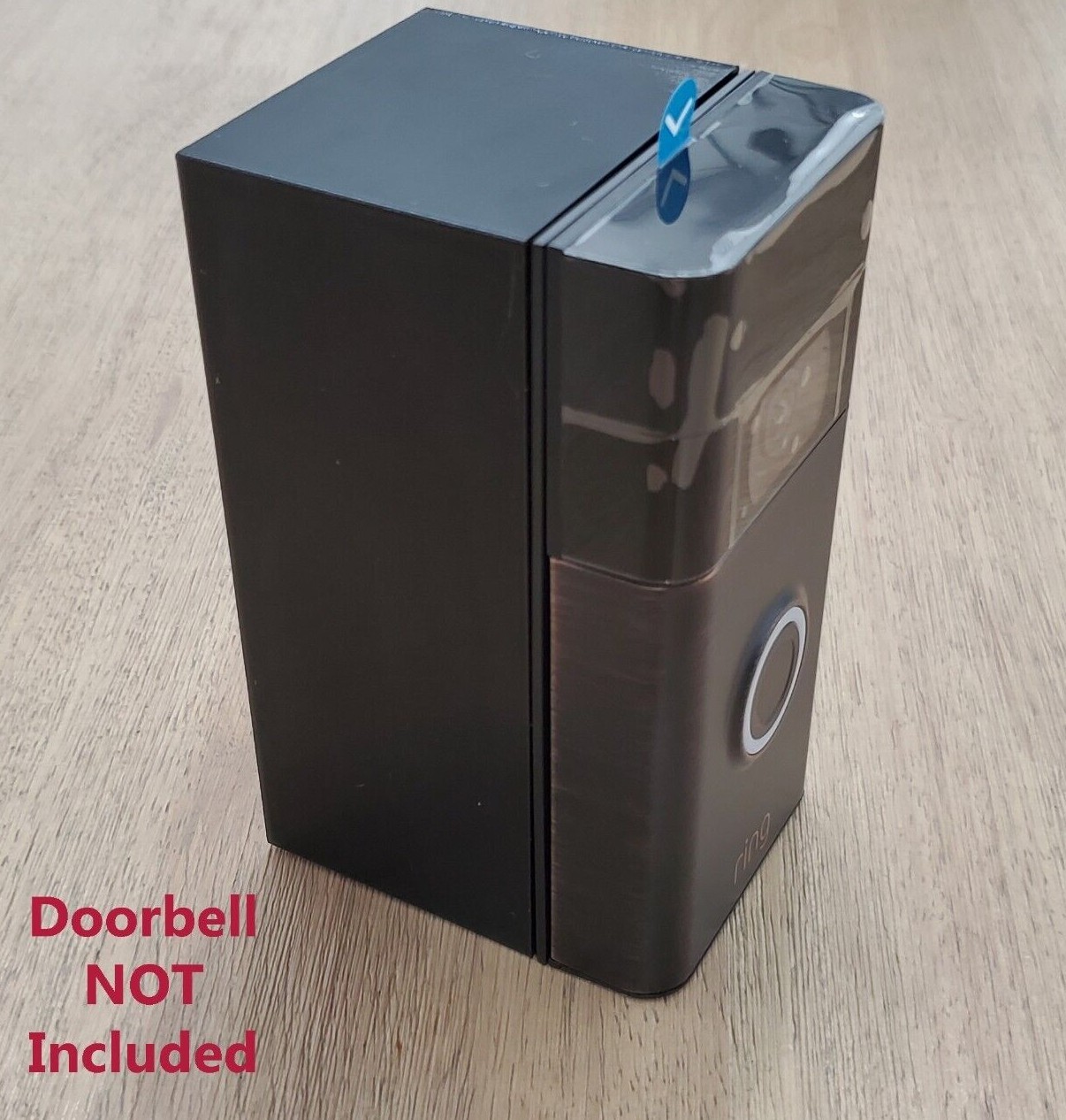 Ring Doorbell 2nd Gen 1080p  Custom spacer Mounting bracket 0.5"-3.5" 3D Printed