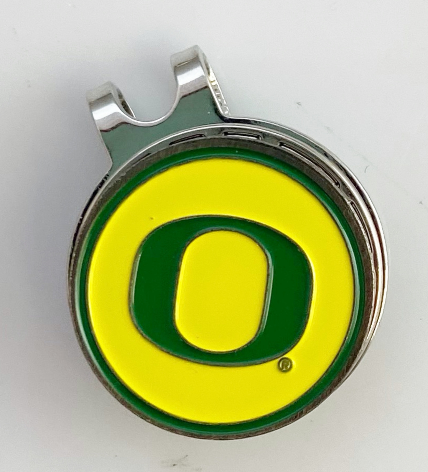 GOLF HATCLIP + ballmarker OREGON DUCKS NCAA Silver NEW
