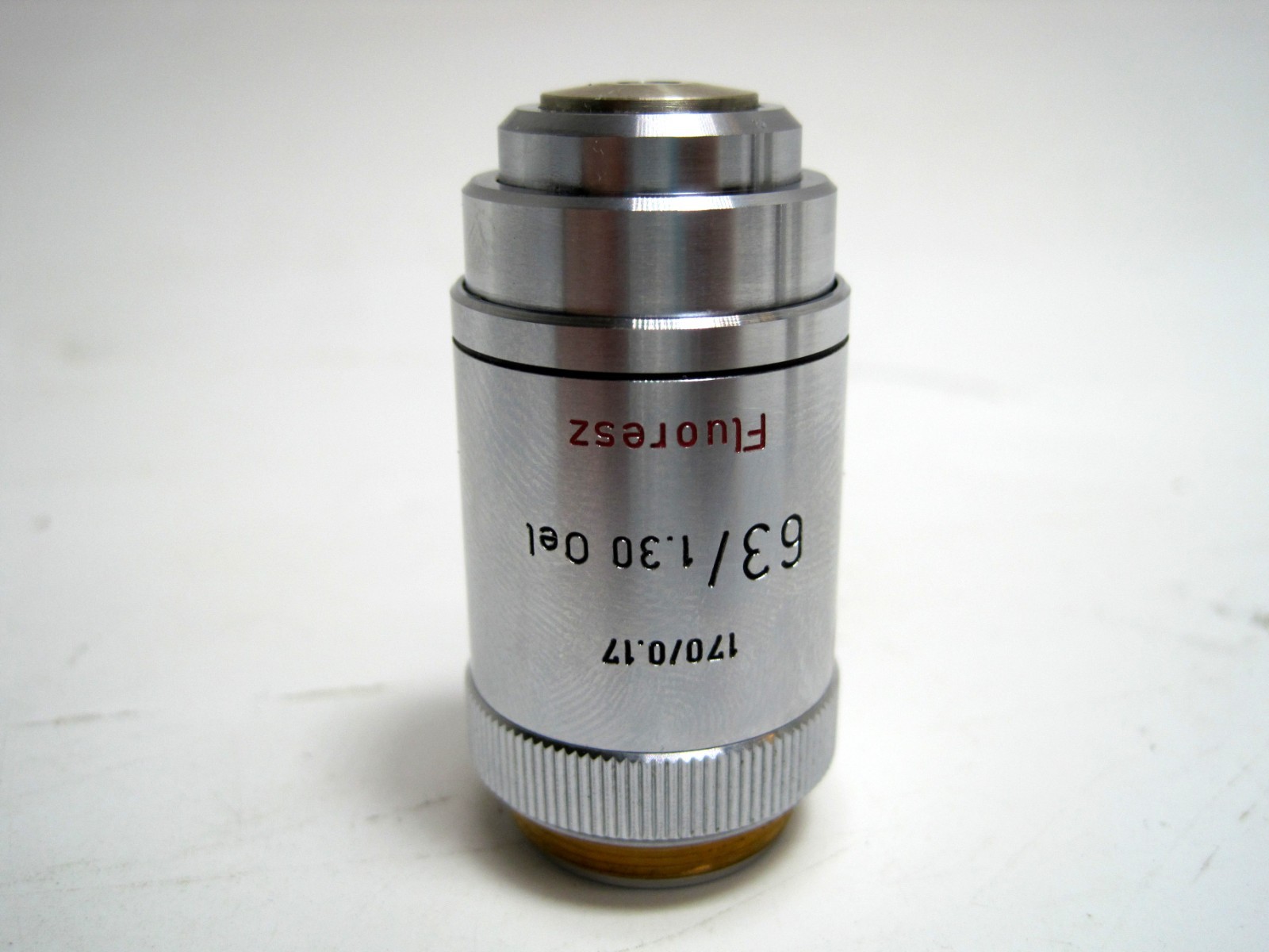 Leitz 63X/1.30 OEL High Resolution Fluoresz Microscope Objective 170/0.17