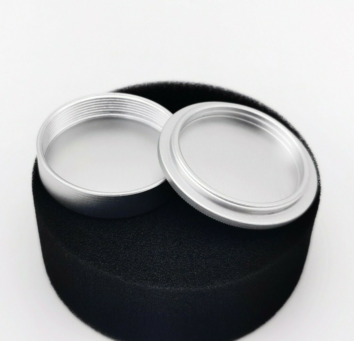 FotoHigh Metal Body Rear Cap M39X1 Screw Mount with Lens Cover for Leica L39