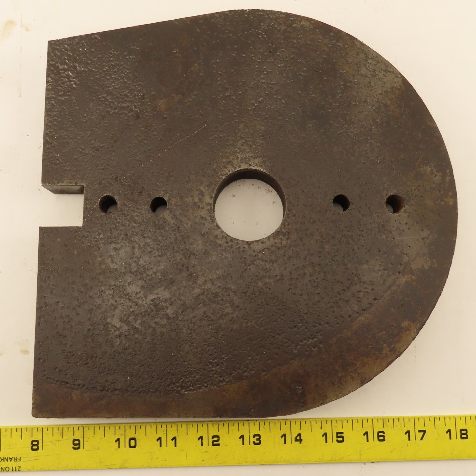 Bender Riser Shim Plate 5" Radius 1" Thick