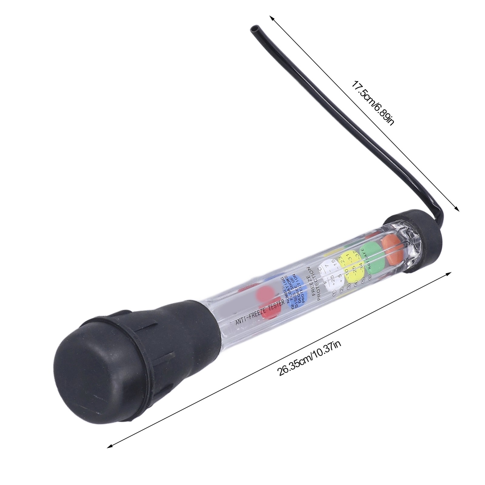 New Car Hydrometer Tester Precision Gravity Float Acid Quality Analyzer Density