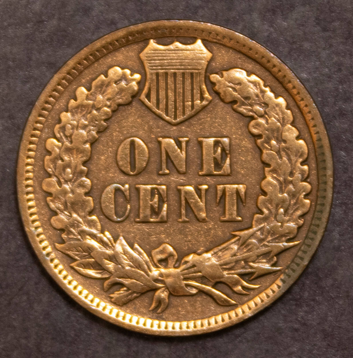 1902 Indian Cent VF Cleaned Lot F517