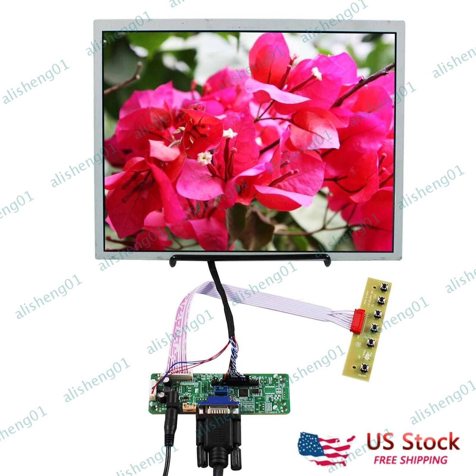 12.1''  LQ121S1LG75 LQ121S1LG74 LQ121S1LG72 Screen 800x600 with VGA Driver Board