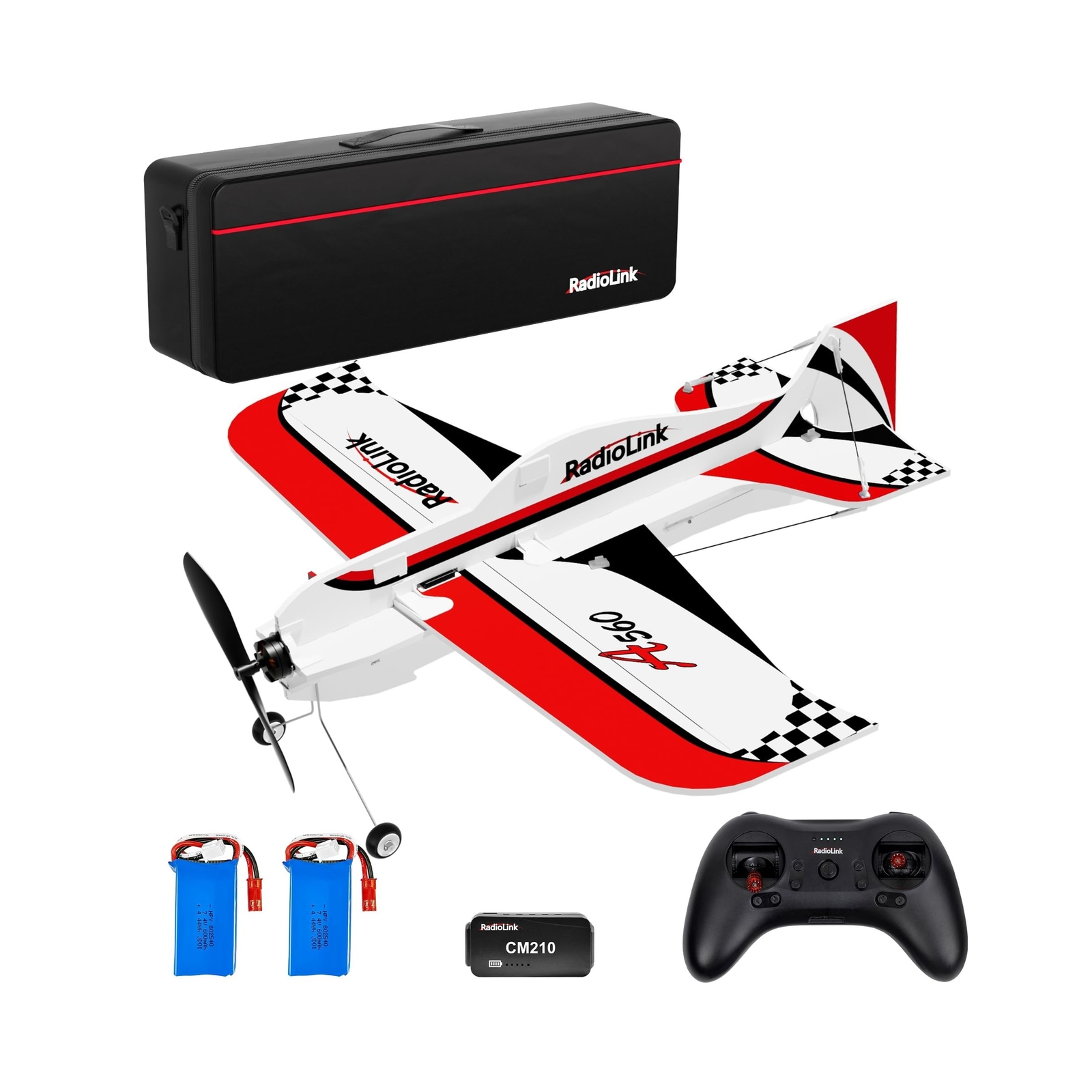 Radiolink A560 Ready to Fly (RTF) 3D RC Airplane 580mm Wingspan with Byme-A G...