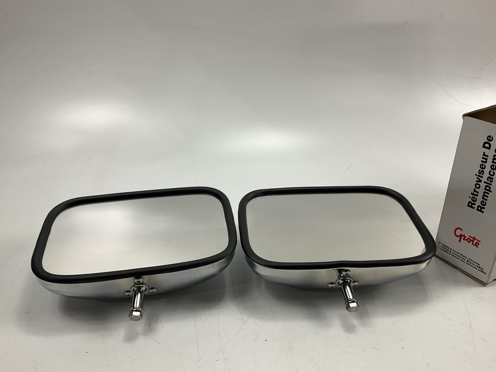 (2) Grote 12263-5 Non Heated Ford Truck & Van Mirrors 5" X 8"