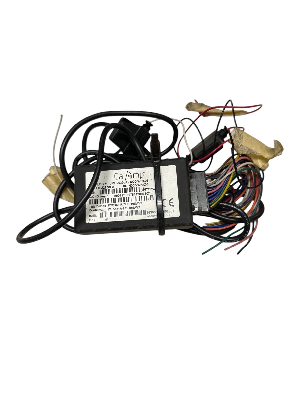 Cal/Amp LMU2630LA-H000-WRX06 GPS Tracking Device LMU2630L  W/ Wiring Harness 🔥