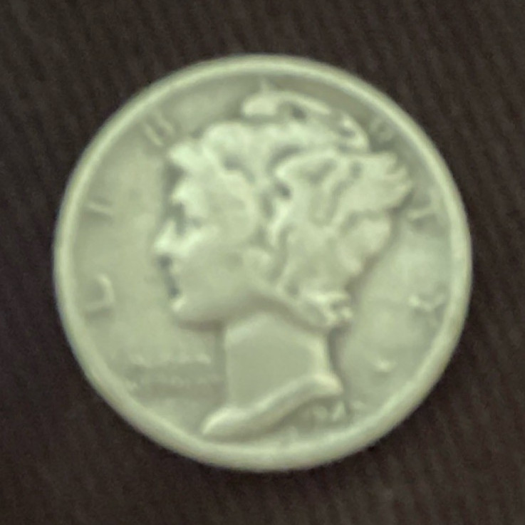 1942 Mercury Dime 10C Silver 0.9 Fineness Business Strike Philadelphia KM#140