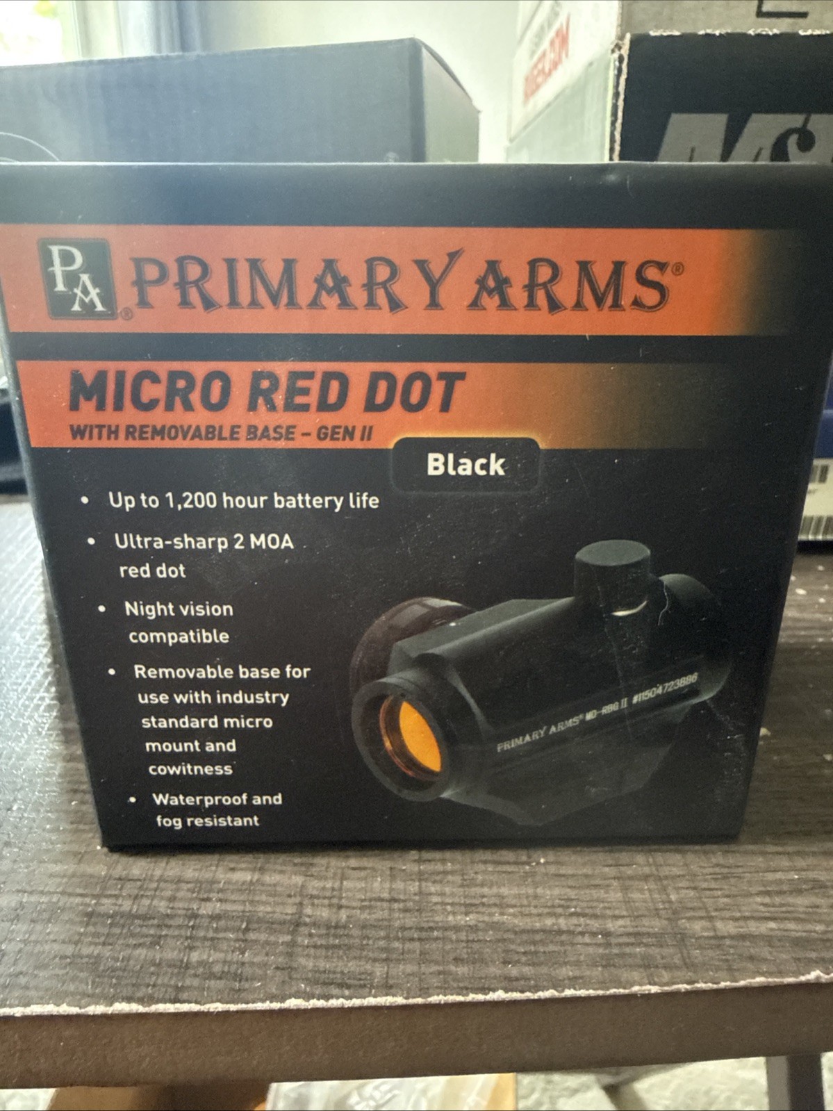 Primary Arms Micro Red Dot Sight Gen II With Riser Mount - Absolute Co-Witness
