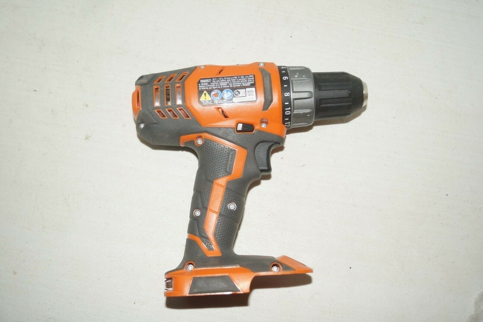 NEW Ridgid R8600521 18V 1/2" Drill Driver TOOL ONLY