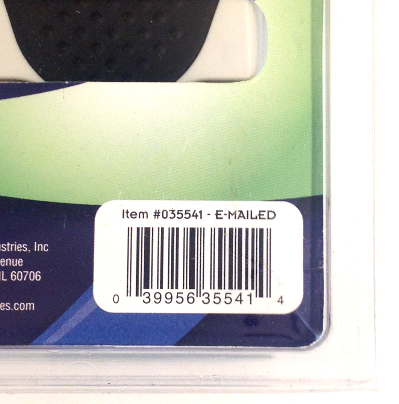 ACCUSTAMP 2 "E-MAILED" Pre-Inked Shutter Stamp Blue Red Ink 1 5/8 x 1/2 NEW