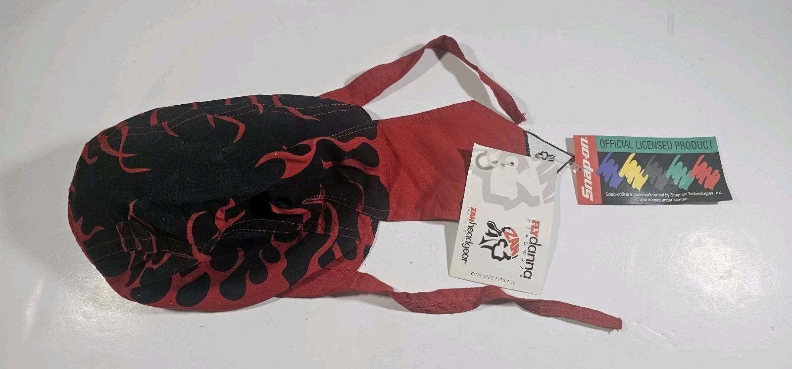 New Zan Headgear Flydanna Headwrap Snap-On  One Size Fits Most