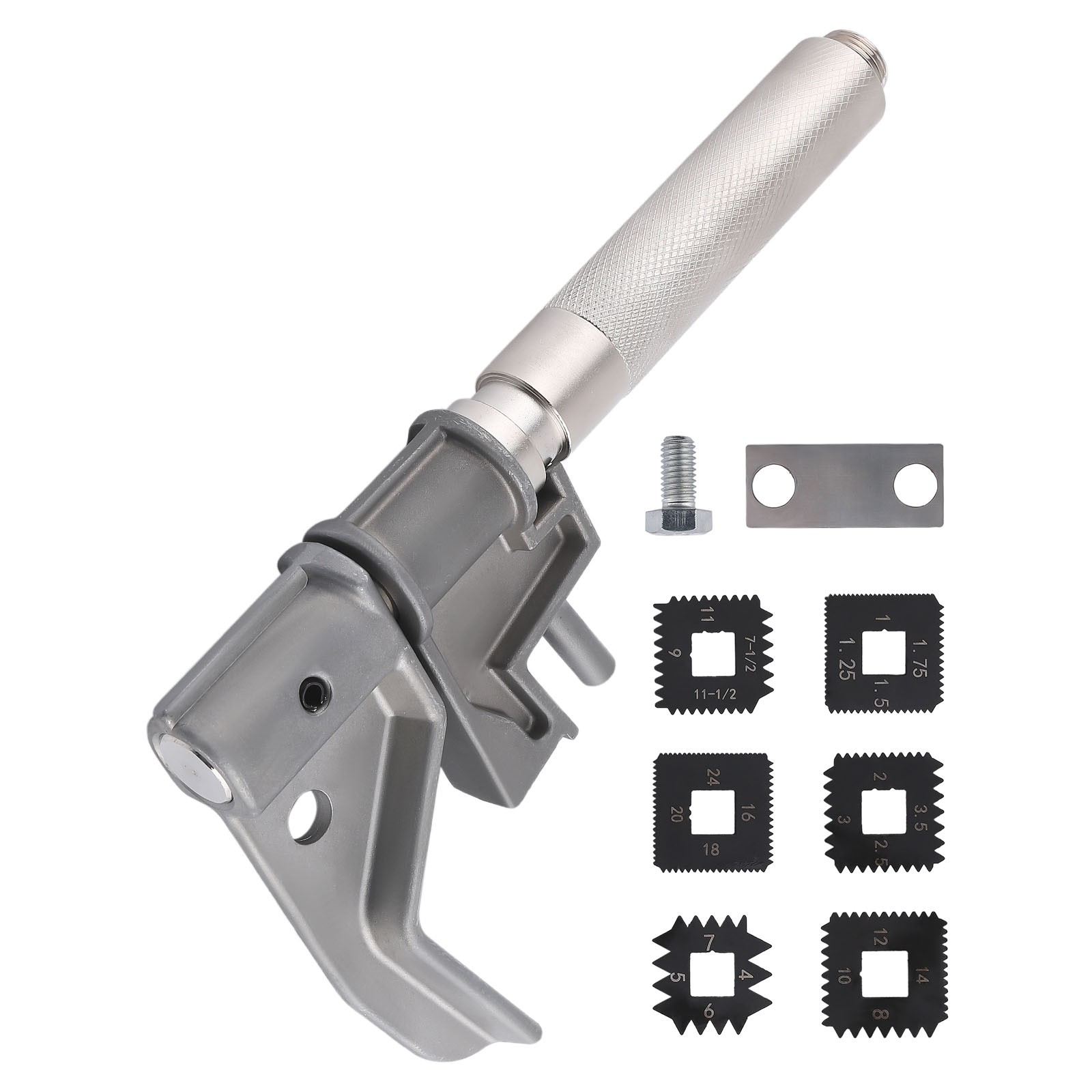 7402 Universal Outside Thread Chaser from 1-1/4” to 5” O.D. threads Kit