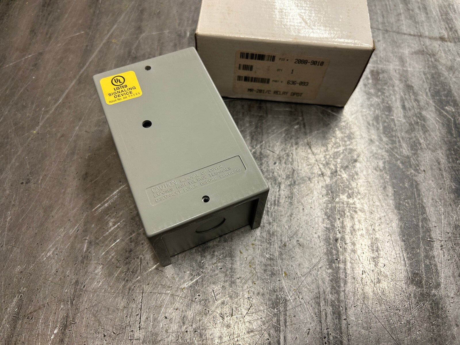 NEW AIR PRODUCTS AND CONTROLS 636-093 MR-201/C RELAY DPDT 2088-9010