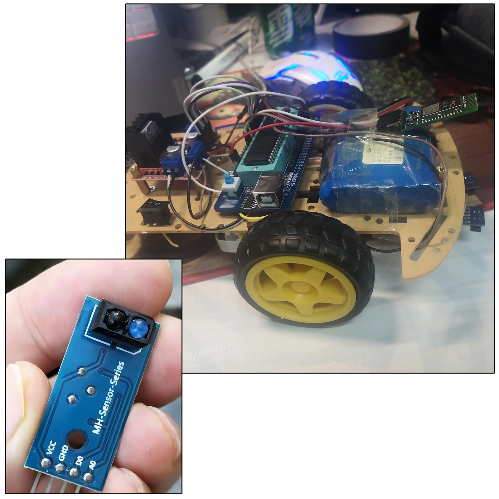 IR Reflective Photoelectric Sensor 20 PCS TCRT5000 Obstacle Avoidance Module