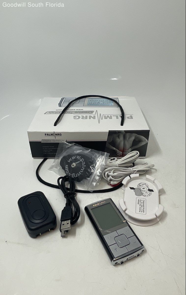 Palm NRG Creative Technology Massage With Accessories In Box Not Tested