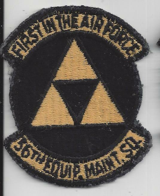 PATCH USAF 56TH EQUIPMENT MAINT. SQ EMS SUBD
