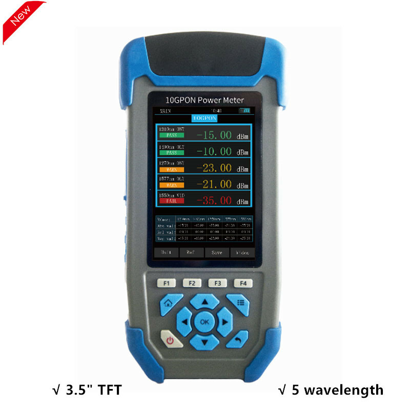JW3239C 10G PON Power Meter Measuring Wavelength 1270NM-1577NM For PON Network