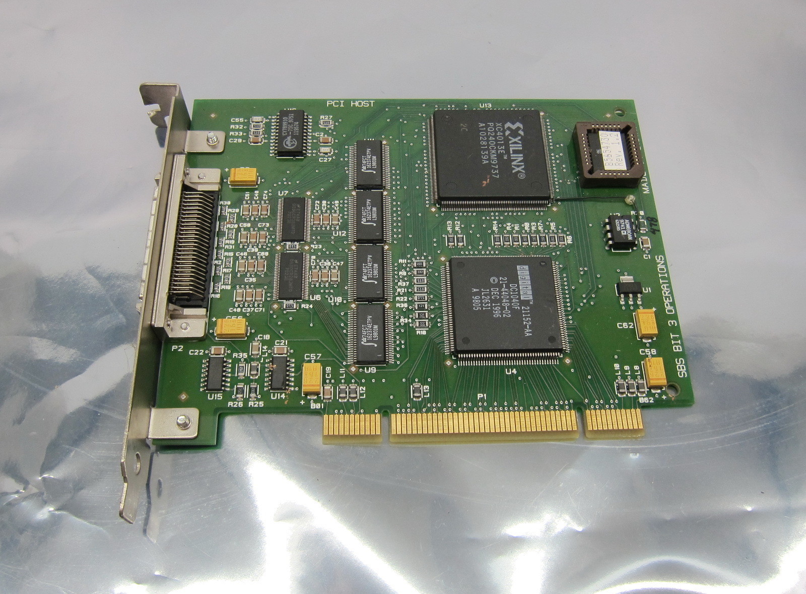 GE FANUC SBS BIT 3 OPERATION 85654760 REv C, Model 30-100-2 PCI HOST