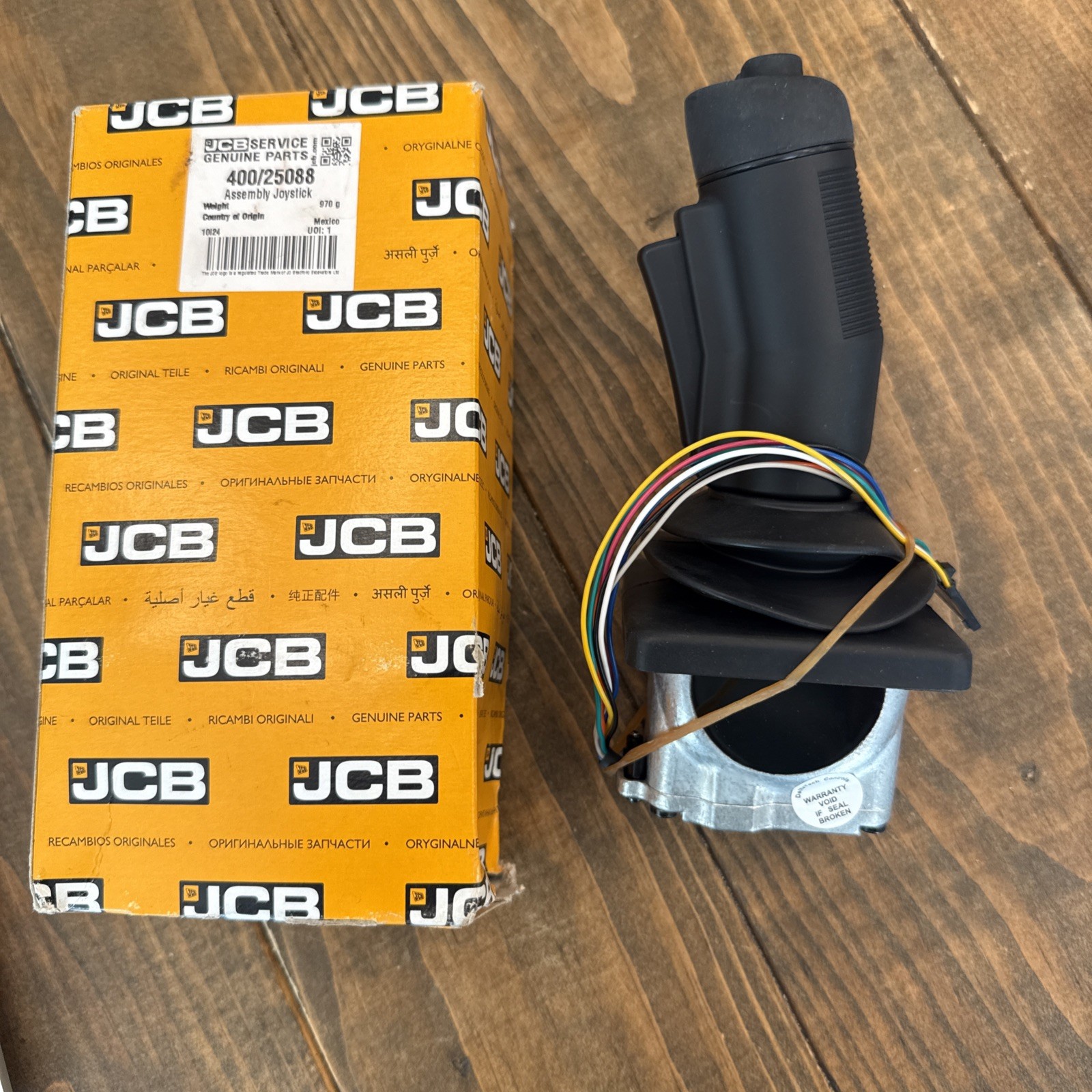 JCB joystick assembly OEM # 400/25088. New