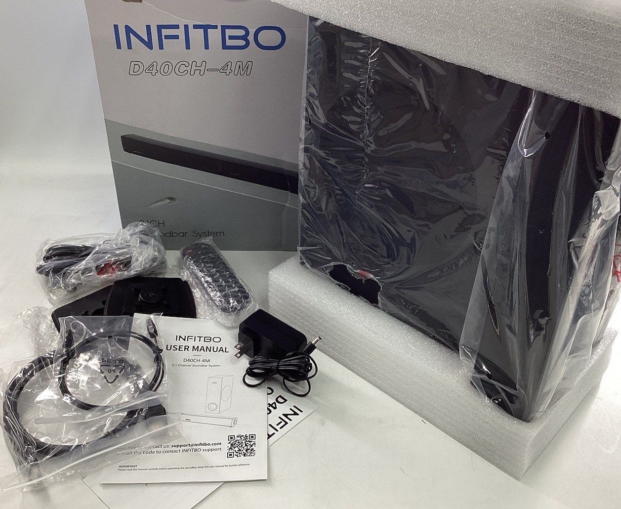 INFITBO D40ch-4M Soundbar System                F2D