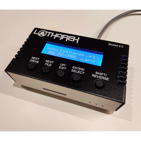 SIO2SD SD Card Reader for Atari 8-bit - metal case, XL style