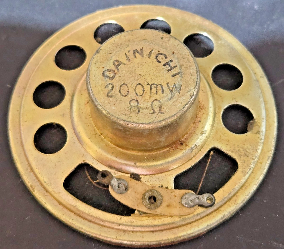 DAINICHI-2.25" Diameter Speaker 8 OHMS-200mw -used