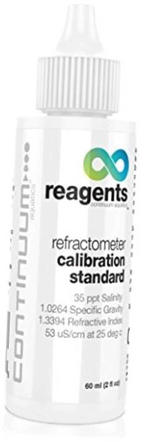 Continuum Reagents Refractometer Calibration Standard – Seawater 60 ml