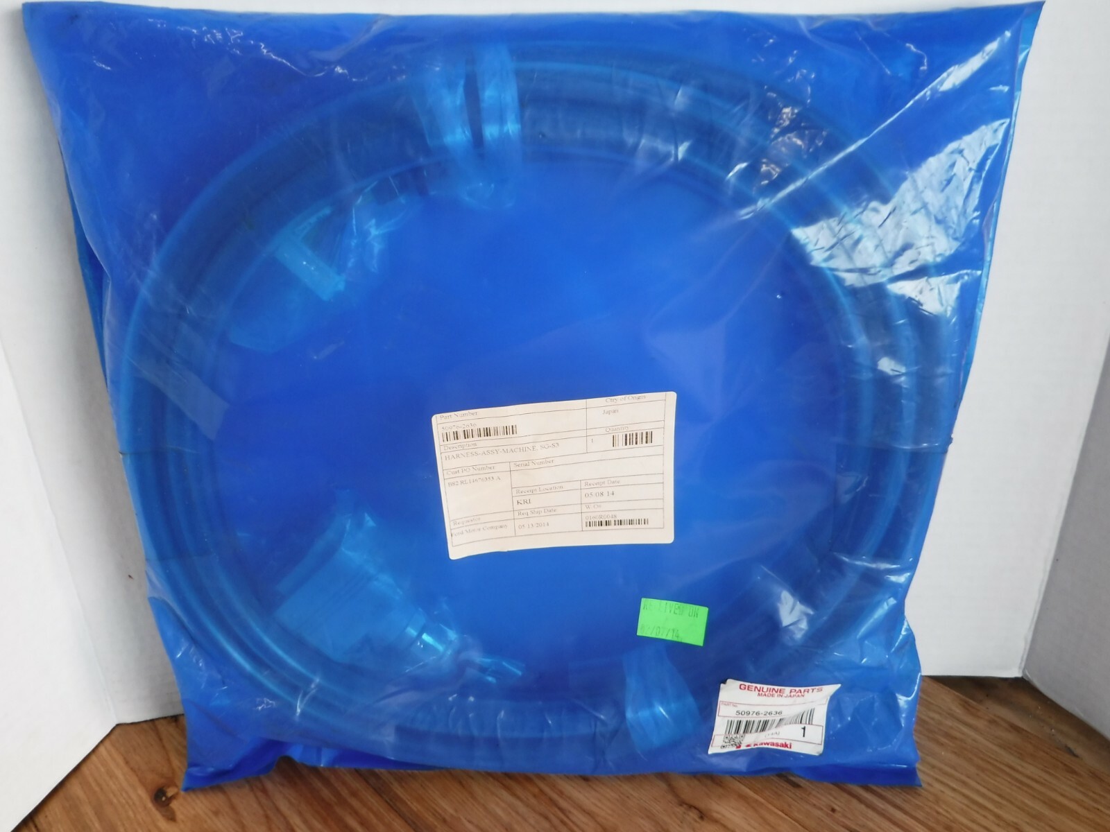 Kawasaki 50976-2636 Robotics Harness Assembly SG-S3 MACHINE