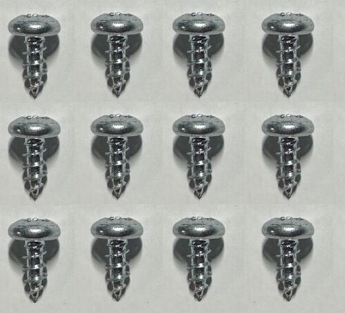 12x Ikea Screw Screws TRX Chipboard Flat 9mm length Steel Part # 123502