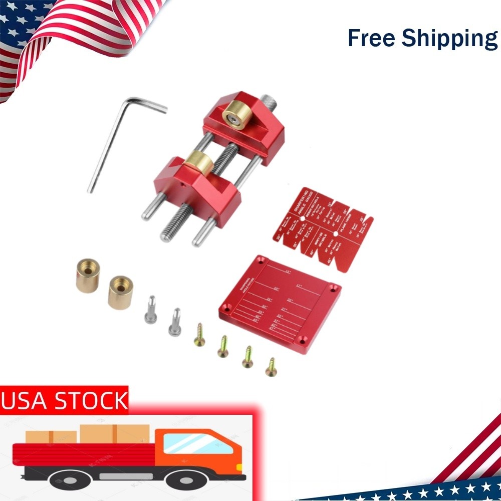 Red Honing Guide Tool Honing guide system Comprehensive Chisel Sharpening Kit🎉