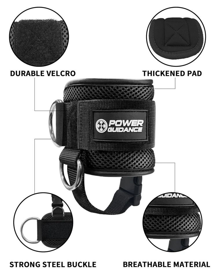 Ankle Strap for Cable Machine Professional Kickback Ankle Strap for Glute Workou