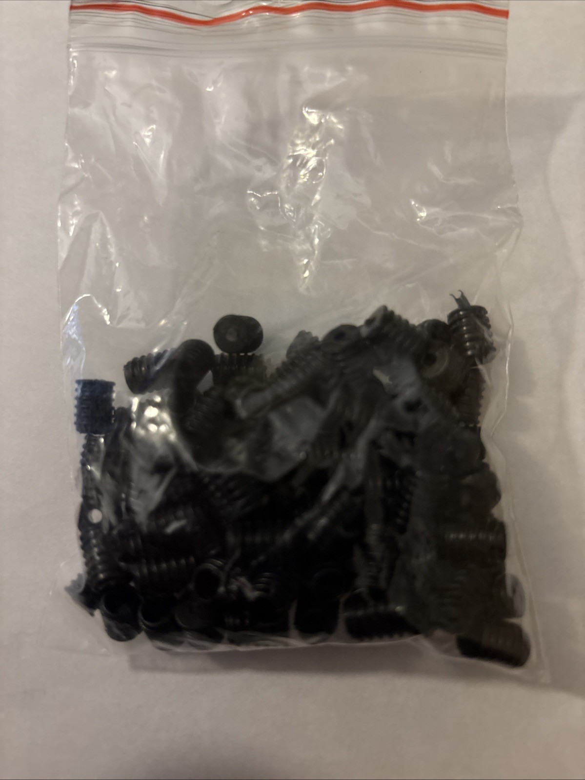 200 Pieces Adjuster Cord Lock Silicone Stopper for Elastic BLACK. Qty discounts!