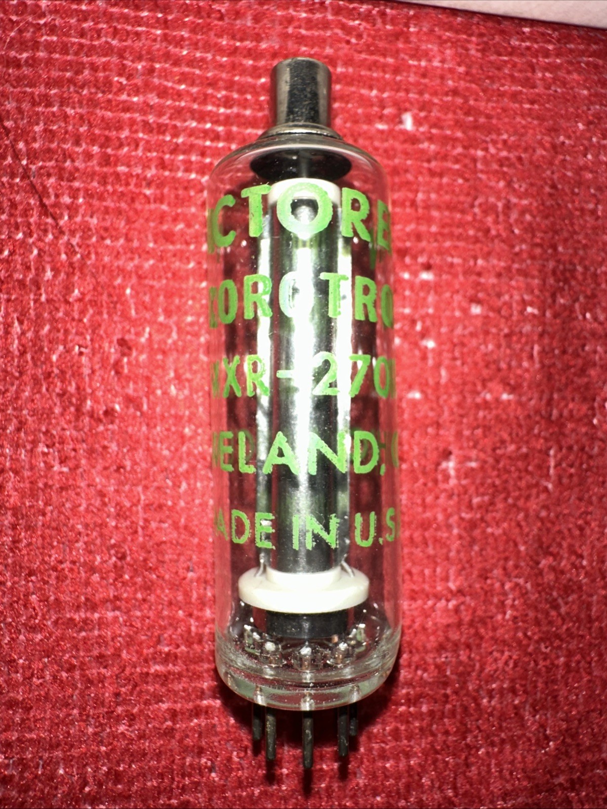 VICTOREEN Corotron VXR-2701 Tube NOS NIB, Radio, Geiger  1966