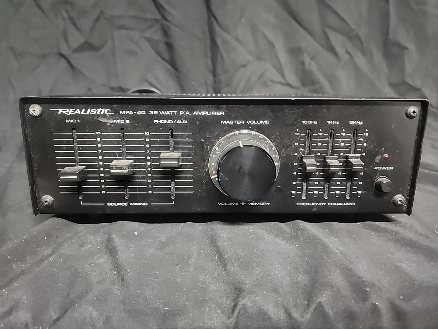 Realistic MPA-40 35 Watt P.A Amplifier - TESTED & WORKING