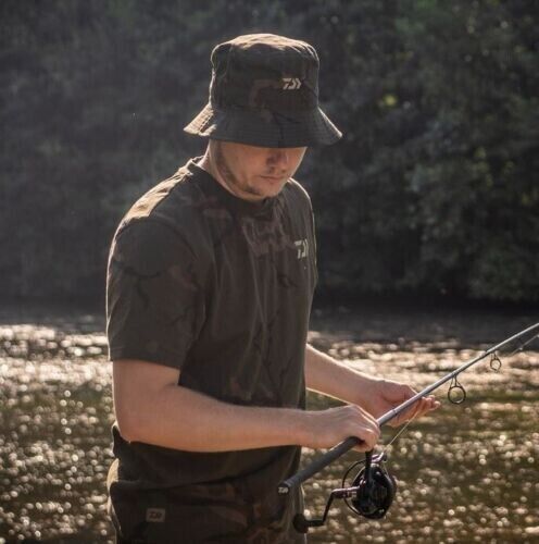 Daiwa Carp Camo Bucket Hat - Fishing Hat