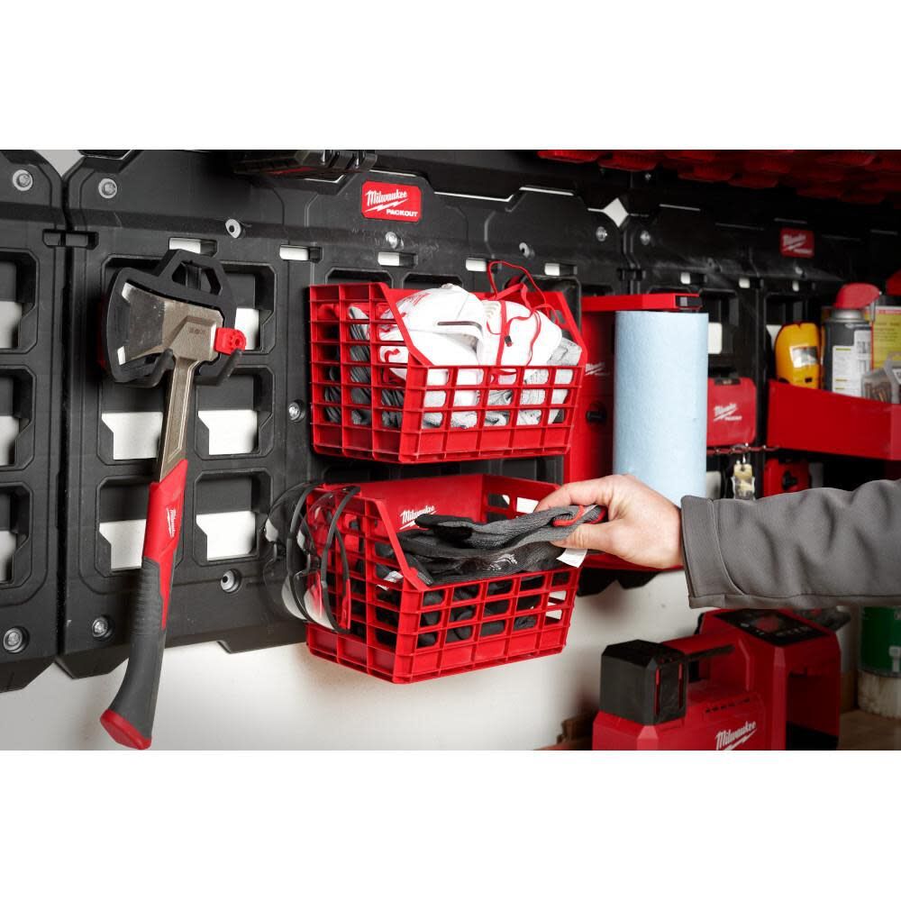 Milwaukee Packout Compact Wall Basket