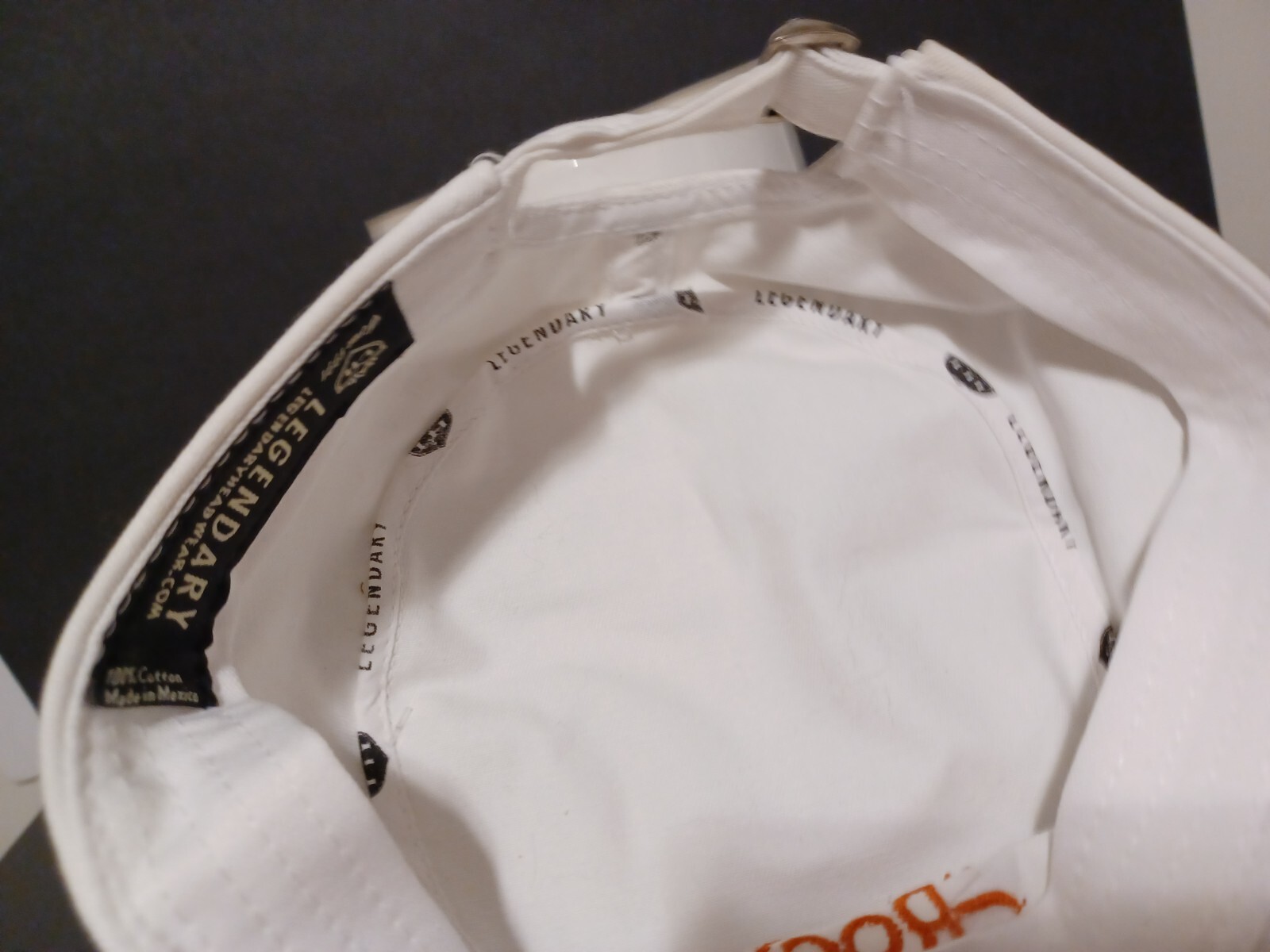 Wild Rock Golf Club Hat Strapback Adjustable White Baseball Cap