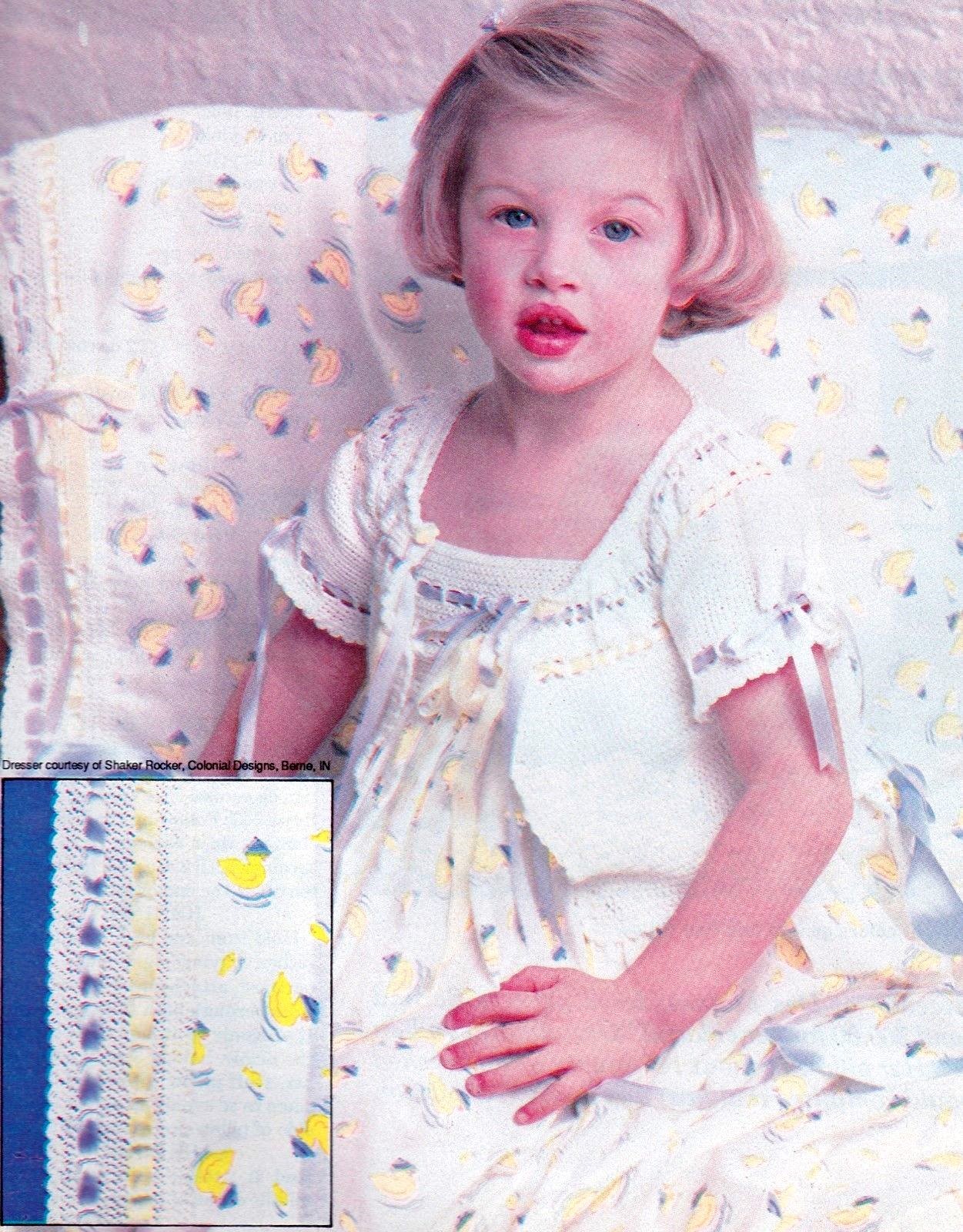 PRETTY Girl's Summertime Nightwear/Crochet Pattern INSTRUCTIONS ONLY