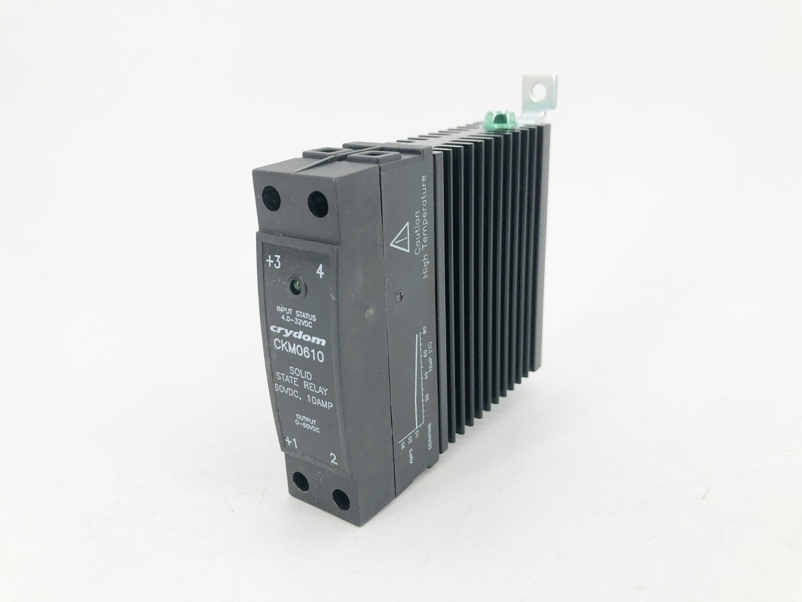 New Crydom CKM0610 Solid State Relay 10A 4.0-32VDC Input 0-60VDC Out