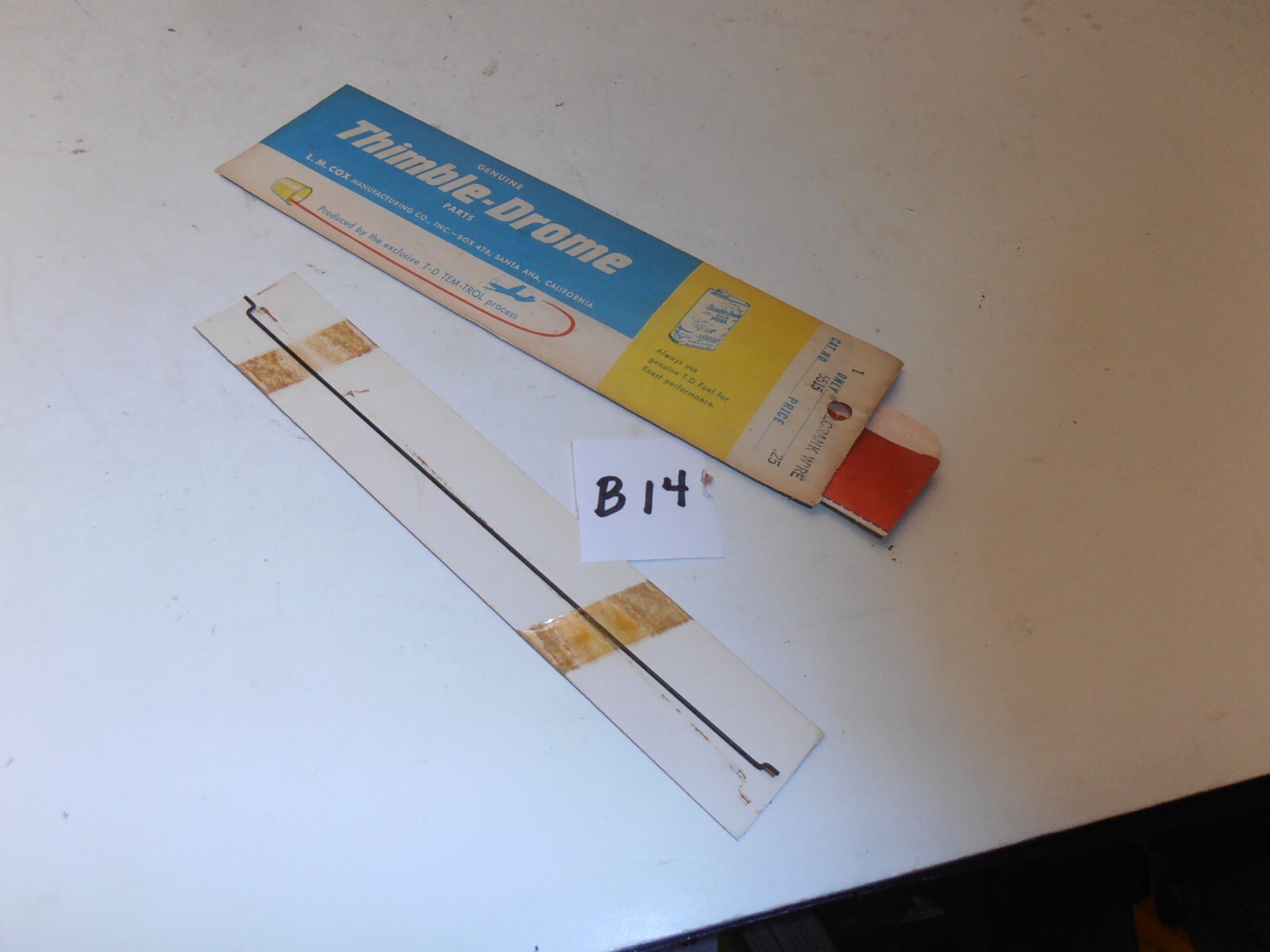 P-40 Bell Crank Wire #5515