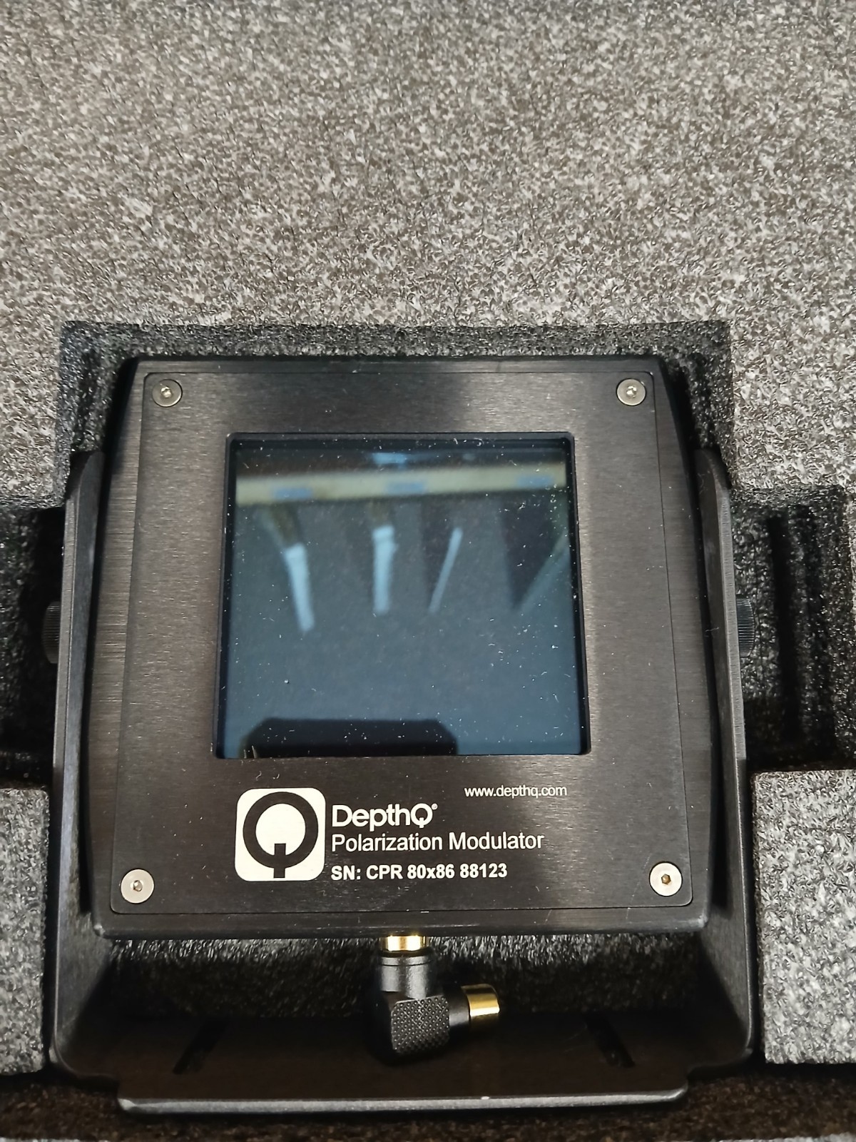 DepthQ Polarization Modulator w/ Modulator Driver SN: CPR 80x66 88123