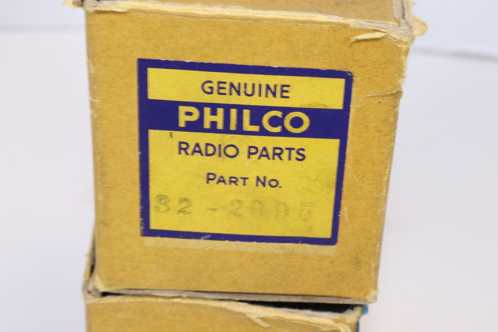 PAIR - PHILCO - MODEL 32-2995 - IF TRANSFORMER - 455 kHz - NOS - BOXED