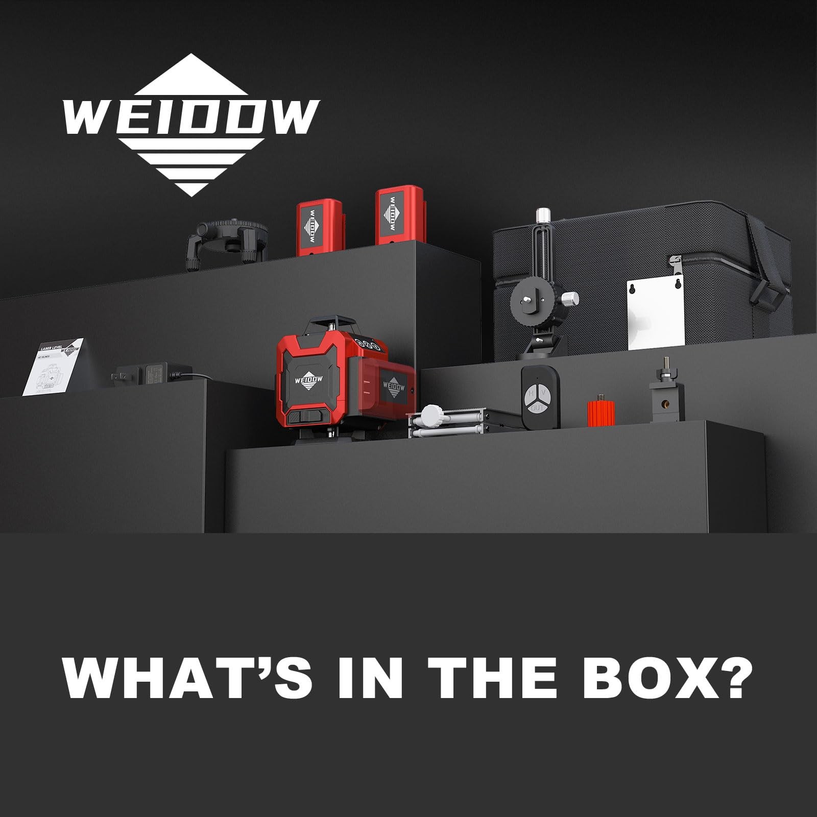 Laser Levelweiddw 4D 16 Lines Laser Level 4X360 Self Leveling Tool For
