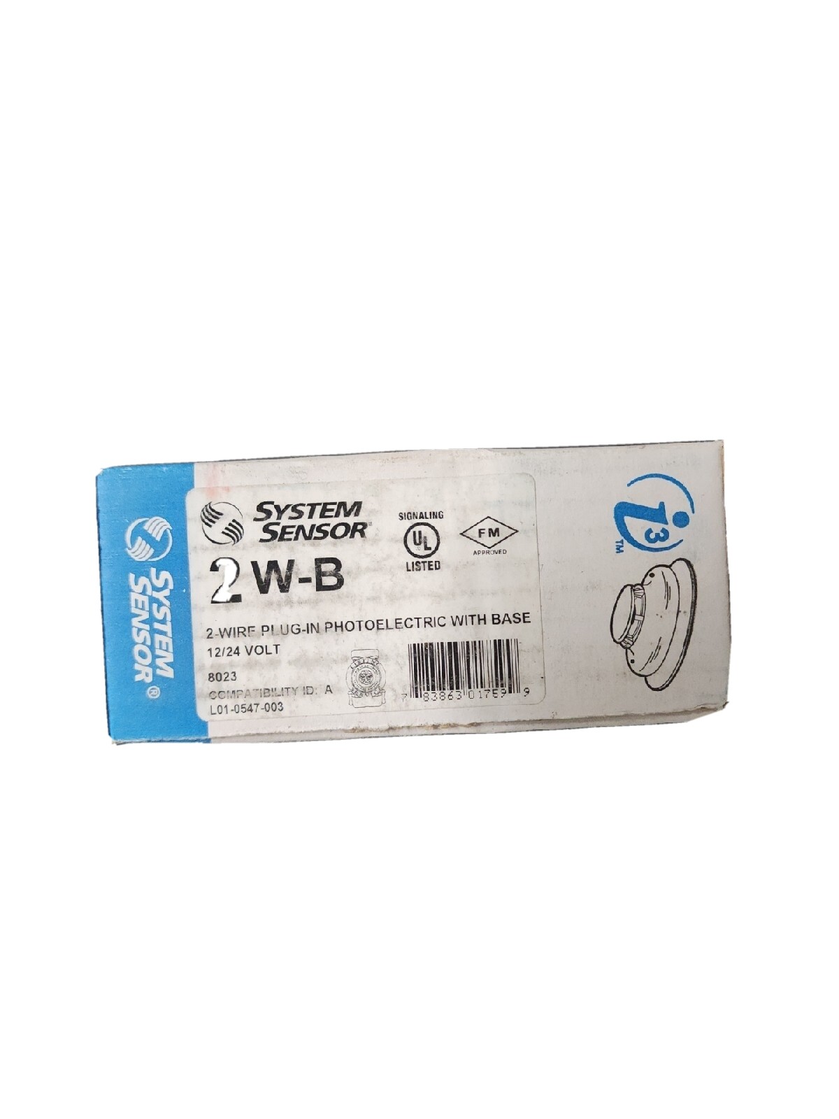 System Sensor 2W-B Photoelectric Smoke Detector