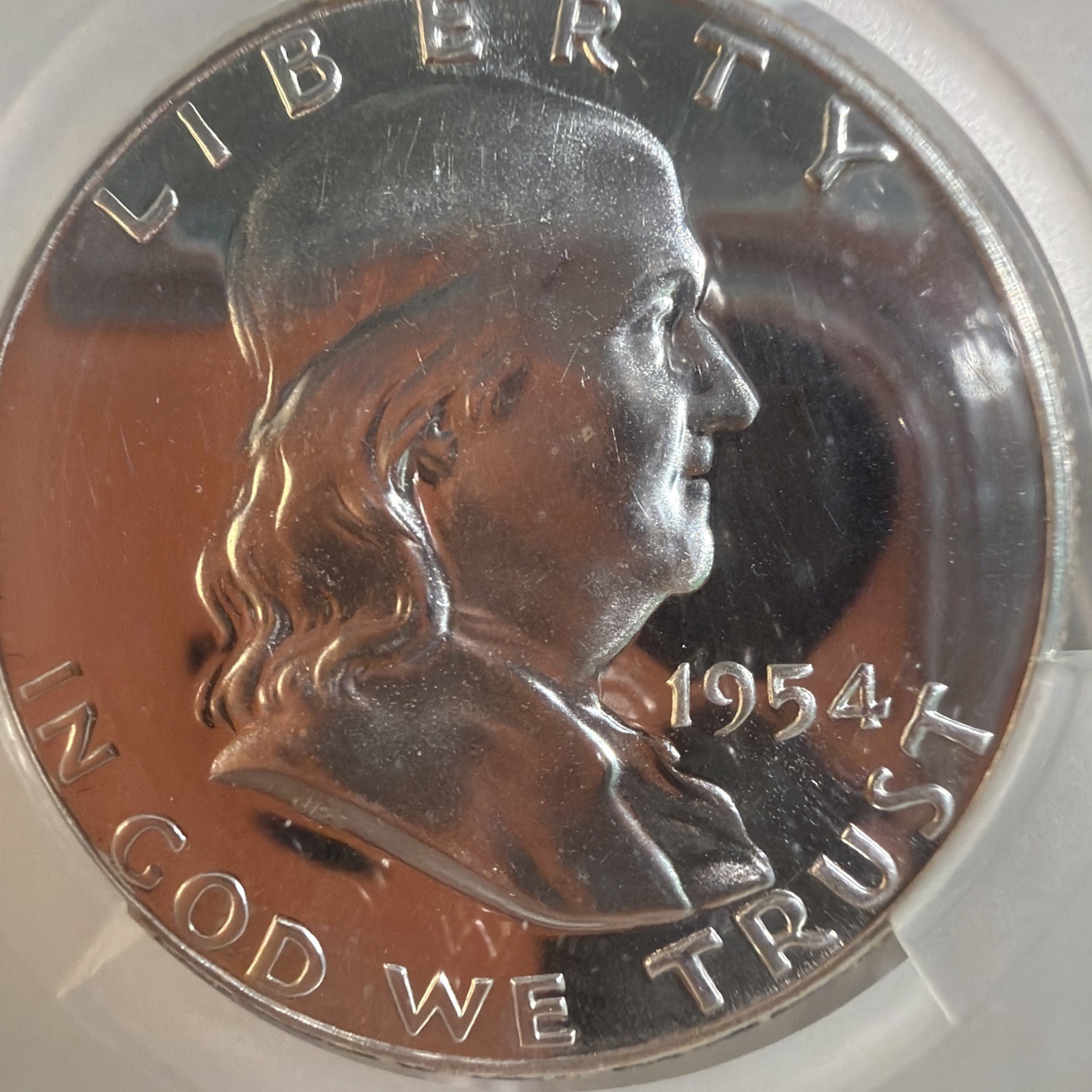 1954 Proof Set CAC Pr 64, 66, 66, 66, 63 Red